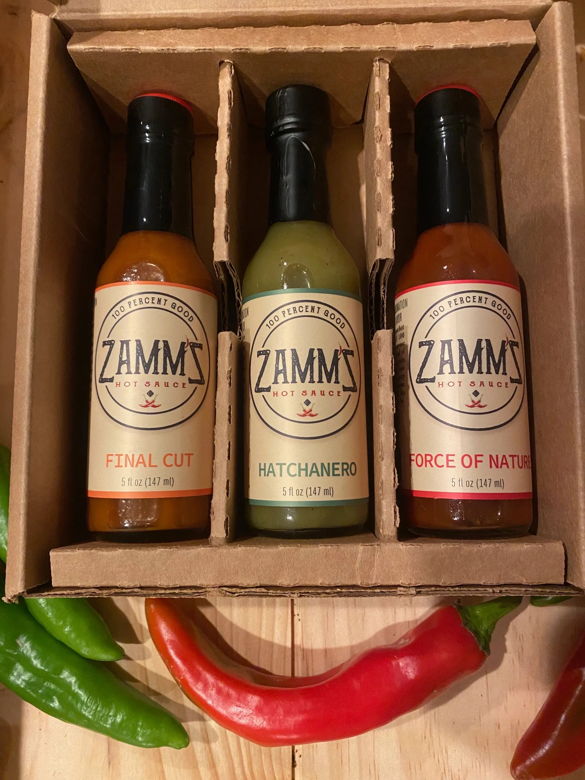 3 pepper fun pack – Zamm'Z Hot Sauce